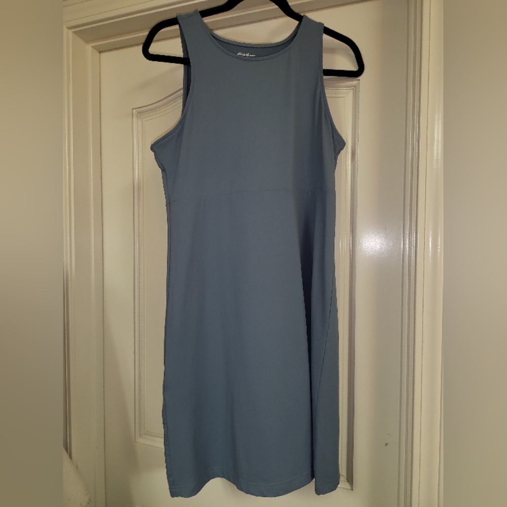 Eddie Bauer Athletic Dress Blue Grey Size Small NWOT - Picture 3 of 12